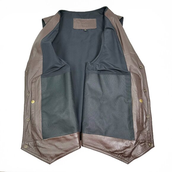 Concealed Carry Vest Roma Leather Size XL New Never Worn! Left/Right Christmas - Picture 6 of 8